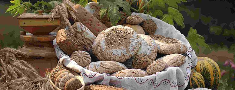 Brot, Gebäck und traditionelle Mehlspeise